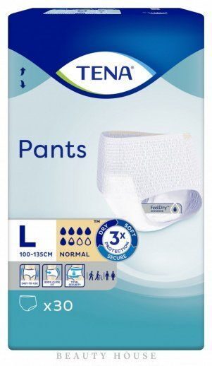 Подгузники-трусики для взрослых TENA Pants Normal Large (100-135 см) 30 шт