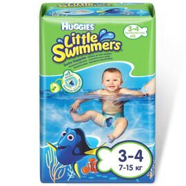Подгузники для плавания Huggies Little Swimmers 3-4 7-15кг 12шт